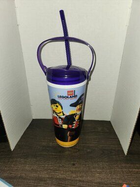 LEGOLAND New York Resort Souvenir Cup - Refillable with Straw & Handle